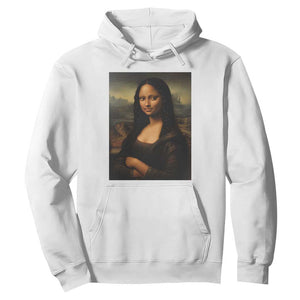 Black Mona Lisa Hoodie Melanin Pretty Aesthetic Black History TS09 White Print Your Wear