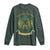 Irish Pride Long Sleeve Shirt Eirinn Go Brach Ireland Forever TS09 Dark Forest Green Print Your Wear