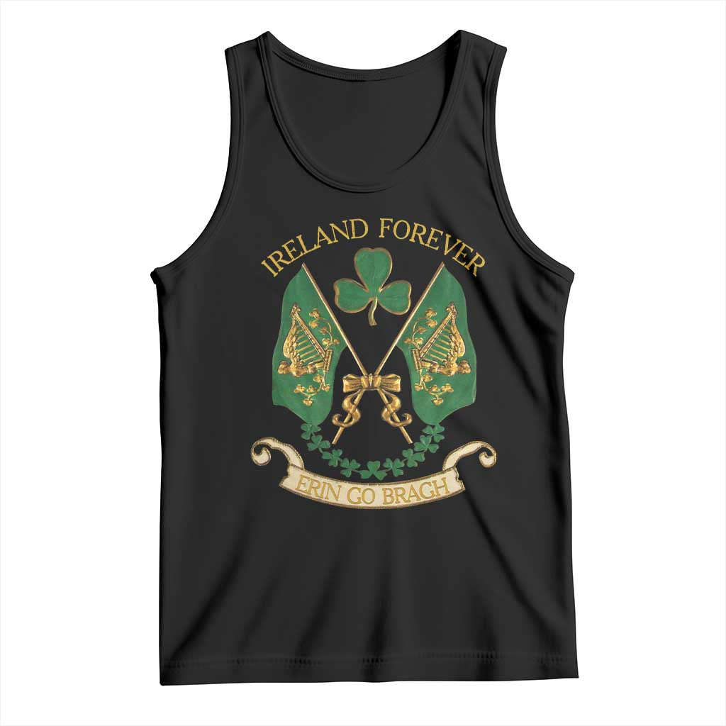 Irish Pride Tank Top Eirinn Go Brach Ireland Forever TS09 Black Print Your Wear