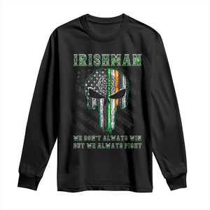 Irish Pride Long Sleeve Shirt We Don't Always Win But We Always Fight TS09 Black Print Your Wear