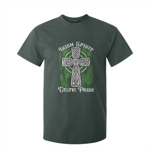 Irish Spirit Celtic Pride T Shirt For Kid TS09 Dark Forest Green Print Your Wear