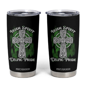 Irish Spirit Celtic Pride Tumbler Cup TS09 Black Print Your Wear