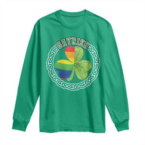 Gayrish Funny St. Patrick's Day LGBT Long Sleeve Shirt TS09 Irish Green Print Your Wear