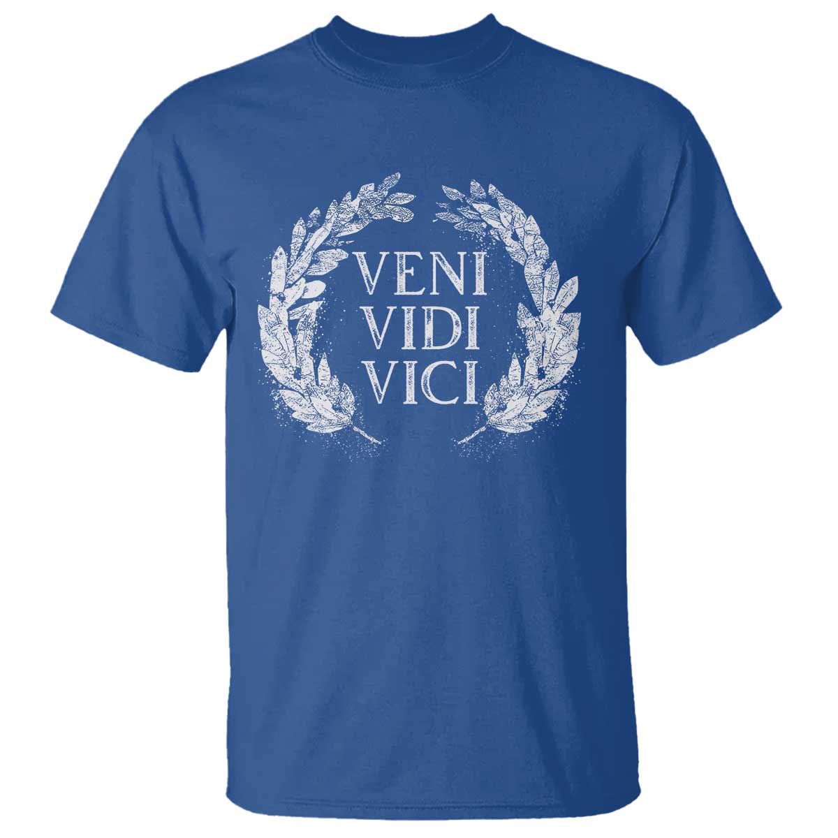 Julius Caesar Veni Vidi Vici T Shirt Latin Roman History TS09 Royal Blue Print Your Wear