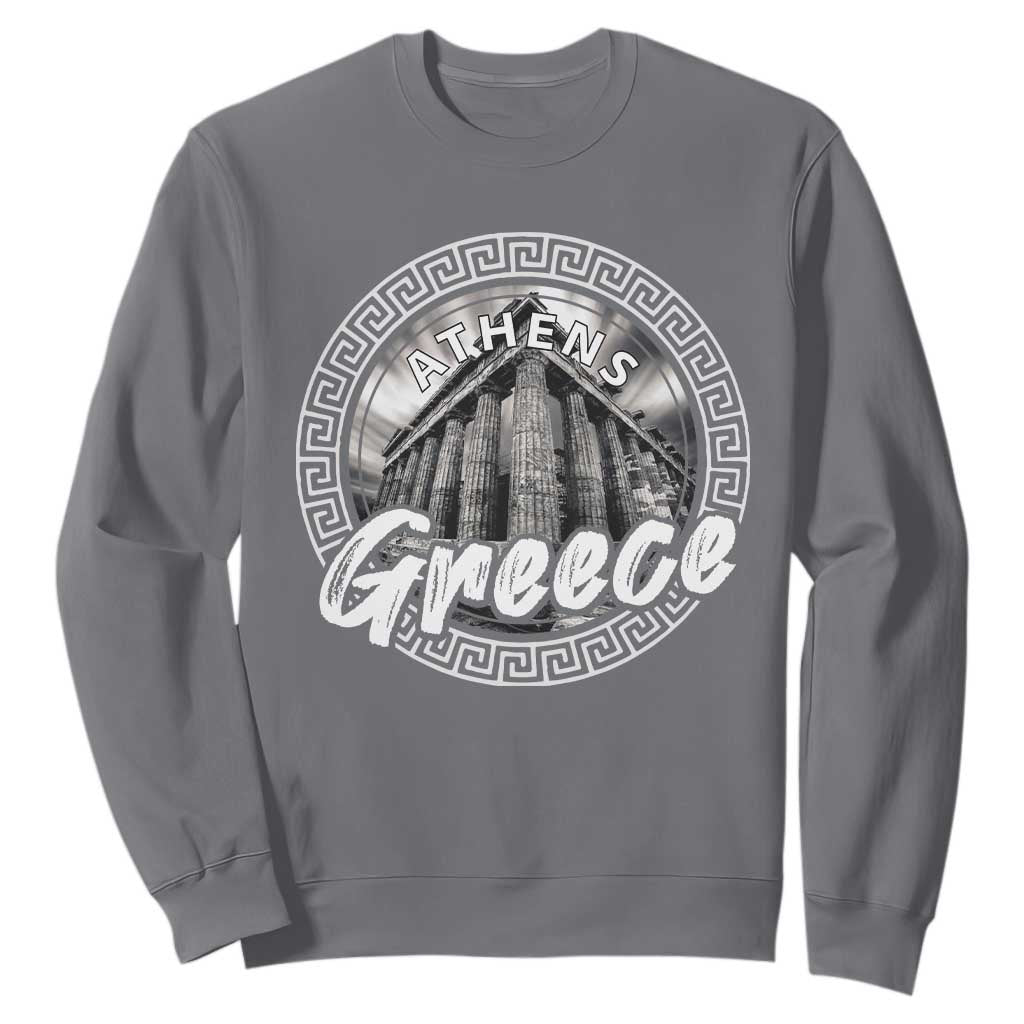 Greece Athens Parthenon Acropolis Sweatshirt TS09 Charcoal Print Your Wear