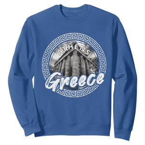 Greece Athens Parthenon Acropolis Sweatshirt TS09 Royal Blue Print Your Wear