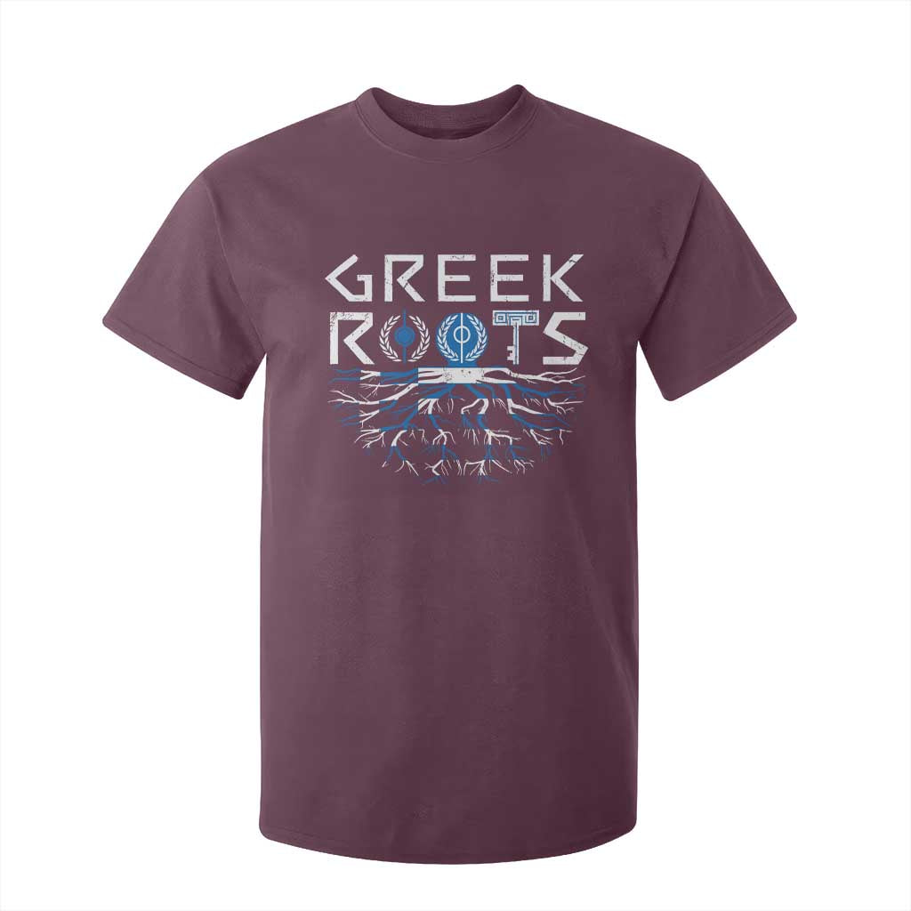 Greek Roots Pride T Shirt For Kid TS09 Maroon Print Your Wear