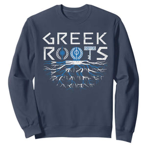 Greek Roots Pride Sweatshirt TS09 Navy Print Your Wear