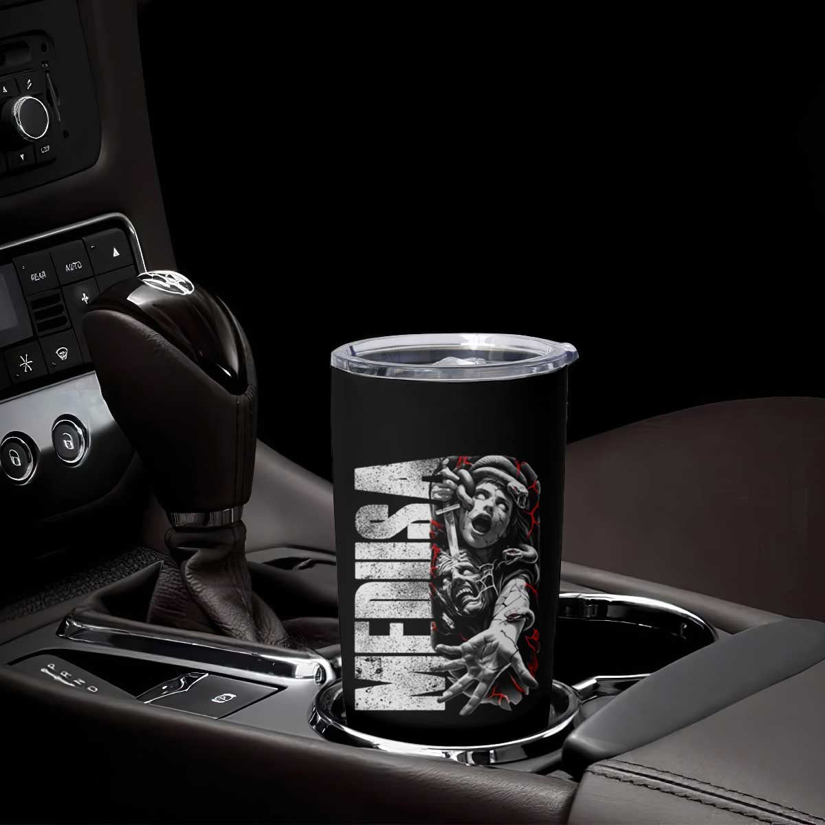Greek Mythology Medusa Tumbler Cup TS09 Print Your Wear