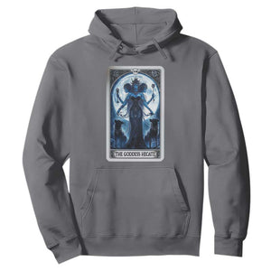 Greek Mythology Hecate Triple Goddess Hoodie Moon Pagan Gothic Witch TS09 Charcoal Print Your Wear