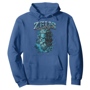 Greek Mythology Zeus Hoodie King Of Gods TS09 Royal Blue Print Your Wear