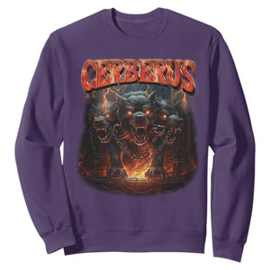 Greek Mythology Hades Cerberus Sweatshirt TS09 Purple Print Your Wear