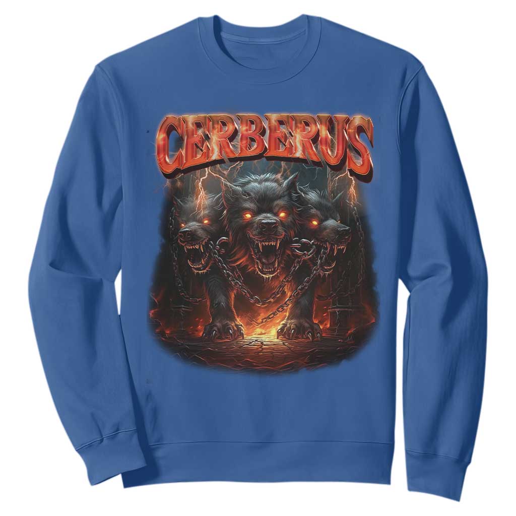 Greek Mythology Hades Cerberus Sweatshirt TS09 Royal Blue Print Your Wear