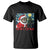 Santa Cat Christmas T Shirt Meowy Catmas Starry Night Christmas Tree TS09 Black Print Your Wear