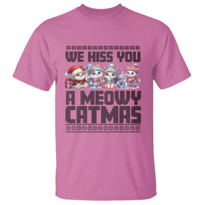 Christmas Cute Cat T Shirt We Hiss You A Meowy Catmas TS09 Azalea Print Your Wear