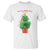 Funny Christmas Cat T Shirt You Are A Meow One Mr. Cat Green Cat TS09 White Print Your Wear