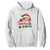 Funny Christmas Santa Paws Dogs And Cats Hoodie TS09 White Print Your Wear