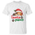 Funny Christmas Santa Paws Dogs And Cats T Shirt TS09 White Print Your Wear