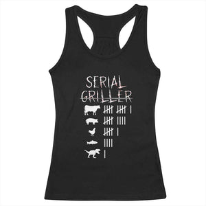 Funny Chelf Racerback Tank Top Serial Griller Grilling BBQ Pitmaster TS09 Black Print Your Wear