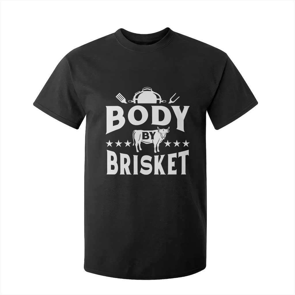 Funny Pitmaster BBQ T Shirt For Kid Body By Brisket Smoker Grilling TS09 Black Print Your Wear