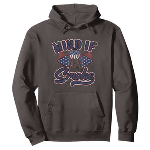 Funny BBQ Grilling Hoodie Mind If I Smoke Smoker TS09 Dark Chocolate Print Your Wear