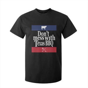 Don't Mess With Texas BBQ T Shirt For Kid TS09 Black Print Your Wear