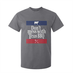 Don't Mess With Texas BBQ T Shirt For Kid TS09 Charcoal Print Your Wear