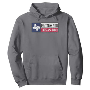 Don't Mess With Texas BBQ Hoodie Texan Flag Grilling Pitmaster TS09 Charcoal Print Your Wear