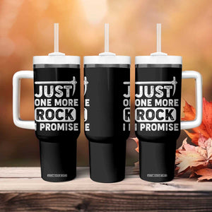 Rock Collector Tumbler With Handle Just One More Rock I Promise TS09 Print Your Wear