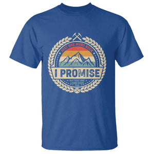 Geologist T Shirt Just One More Rock I Promise Rock Collector TS09 Royal Blue Print Your Wear