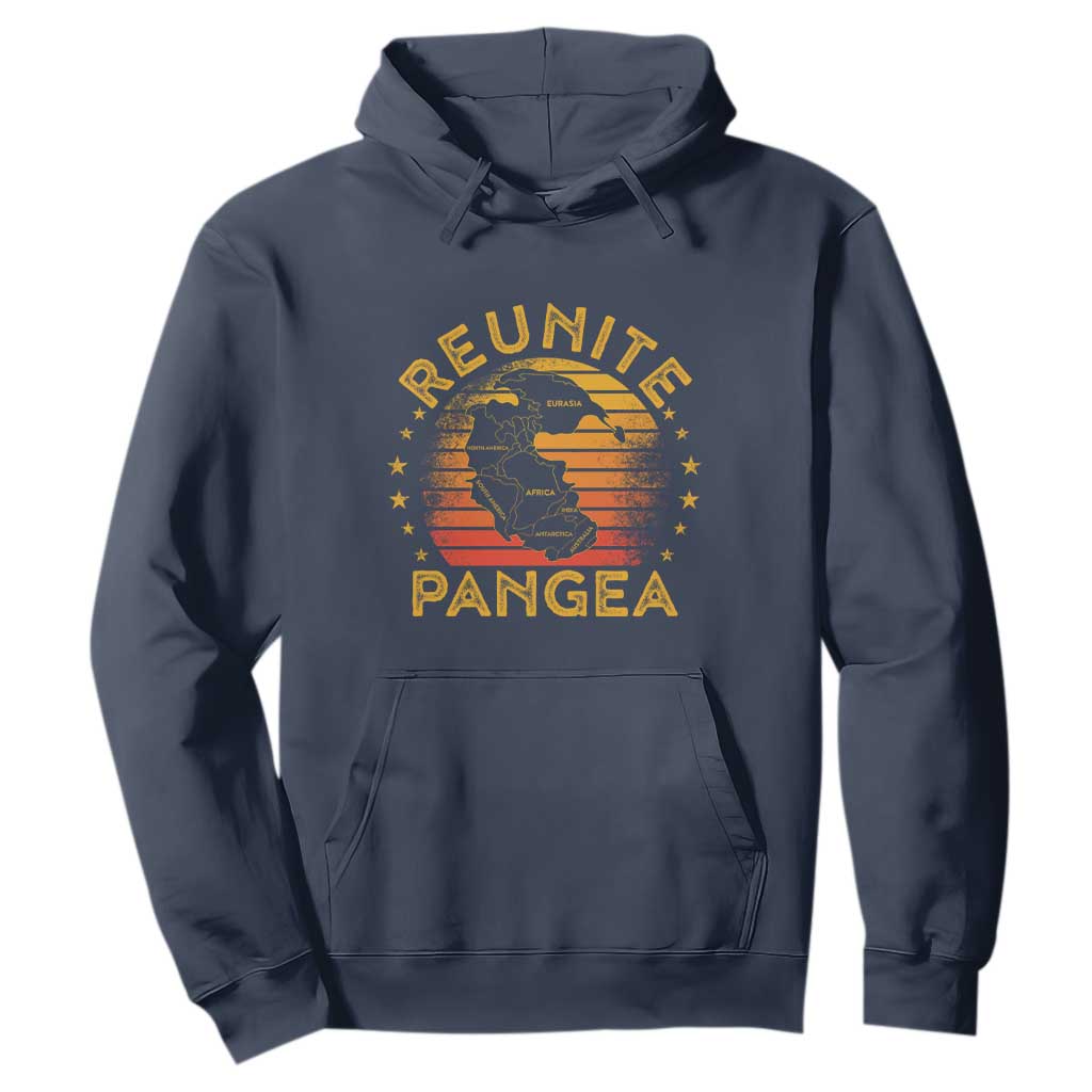 Funny Geologist Reunite Pangaea Hoodie TS09 Navy Print Your Wear