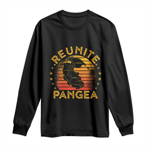 Funny Geologist Reunite Pangaea Long Sleeve Shirt TS09 Black Print Your Wear
