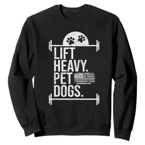 Gymer Dog Lover Sweatshirt Lift Heavy Pet Dogs TS09 Black Print Your Wear