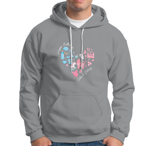 Happy Birthday Specialist Labor and Delivery RN or OB Nurse Hoodie TS09 Sport Gray Printyourwear