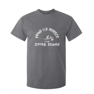 Proud L&D Member Of The Stork Squad Labor & Delivery Nurse T Shirt For Kid TS09 Charcoal Print Your Wear