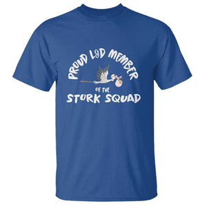 Proud L&D Member Of The Stork Squad Labor & Delivery Nurse T Shirt TS09 Royal Blue Print Your Wear