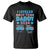 I Leveled Up To Daddy 2024 Funny Soon To Be Dad T Shirt TS09 Black Printyourwear