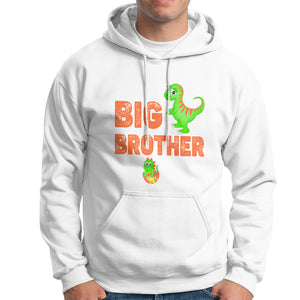 I'm Going To Be Big Brother 2024 Dinosaur Bro Baby Hoodie TS09 White Printyourwear