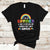 Gaymer Like A Regular Gamer But Way Gayer LGBT Rainbow Gaming T Shirt TS09 Black Printyourwear