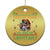 Funny Christmas Mexico Beer Christmas Ornament Si Ya Saben Como Me Pongo Pa'que Me Invitan Santa Drunk TS09 Print Your Wear