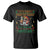 Funny Christmas Mexico Beer T Shirt Si Ya Saben Como Me Pongo Pa'que Me Invitan Santa Drunk TS09 Black Print Your Wear