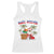 Funny Haitian Christmas Racerback Tank Top Nwel Ayisen Creole Santa Palm Tree TS09 White Print Your Wear