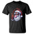 Funny Haitian Christmas T Shirt Jwaye Nwel Creole Cute Black Santa TS09 Black Print Your Wear