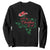 Merry Christmas Y'All Texas Sweatshirt TS09 Black Print Your Wear