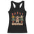 Howdy Christmas Racerback Tank Top Cowboy Cactus Xmas Tree TS09 Black Print Your Wear