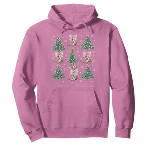 Howdy Christmas Hoodie Coquette Christmas Tree Cowgirl TS09 Azalea Print Your Wear