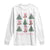 Howdy Christmas Long Sleeve Shirt Coquette Christmas Tree Cowgirl TS09 White Print Your Wear