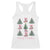 Howdy Christmas Racerback Tank Top Coquette Christmas Tree Cowgirl TS09 White Print Your Wear