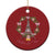 Joyeux Noel Eiffel Tower Christmas In Paris Christmas Ornament TS09 Print Your Wear