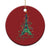 Eiffel Tower Christmas Tree Joyeux Noel Christmas Ornament TS09 Print Your Wear